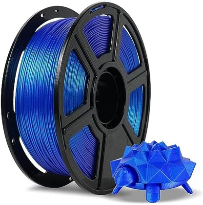 FLASHFORGE PLA Filament 1.75mm +/- 0.02mm Skydiver Blue, Color Changeable 3D Printer Filament 1kg (2.2lbs), Chameleon 3D Printing Filament Changing Colors with Light, Perfectly Hide The Layer Line