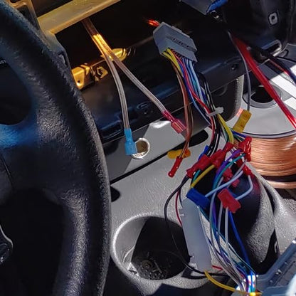 Nilight 480PCS/80 Pairs T-Tap Wire Connectors Self-Stripping Quick Splice Electrical Wire Terminals Insulated Male Quick Disconnect Spade Terminals Assortment Kit with Storage Case, 2 Years Warranty