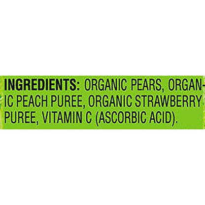 Gerber Organic 2nd Foods Baby Food, Fruit and Veggie Variety Pack, 3.5 oz Pouch (Pack of 18)