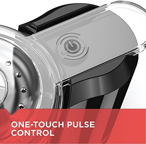 BLACK+DECKER 1.5-Cup Electric Food Chopper, One Touch Pulse, 150W Motor, Stay-Sharp Blade, Dishwasher Safe