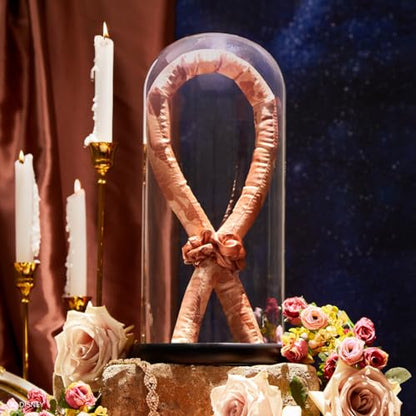 Disney x Kitsch Satin Heatless Hair Curler Set - Heatless Curls Overnight, Hair Rollers for Soft Curls & Frizz-Free Styling, No Heat Curlers To Sleep in, Curling Rod Headband - Princess Party