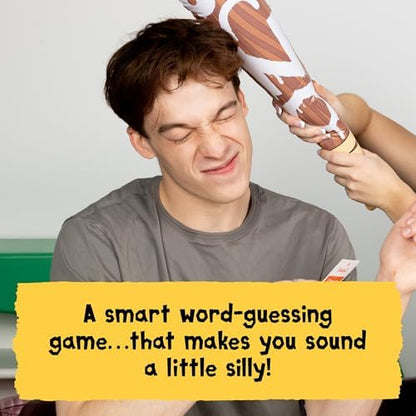 Exploding Kittens Poetry for Neanderthals 2+ Players - Ages 7+ - 15 Minutes to Play - Competitive Word Guessing Game - Party Game, Family Game Night, Kid and Adult Card Game