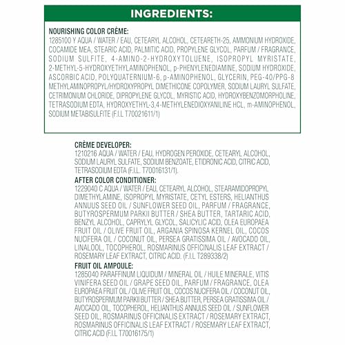 Garnier Hair Color Nutrisse Nourishing Creme, 66 True Red (Pomegranate) Permanent Hair Dye, 2 Count (Packaging May Vary)