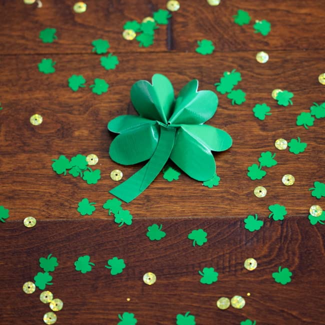 Duck Brand 1304968 Color Duct Tape, Green, 1.88 Inches x 20 Yards Each Roll, 3 Rolls