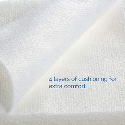 JMU 800 Gauze Pads 3x3, Sponge Non Woven 4-Ply Non-Sterile Dental Pads All Purpose Gauze