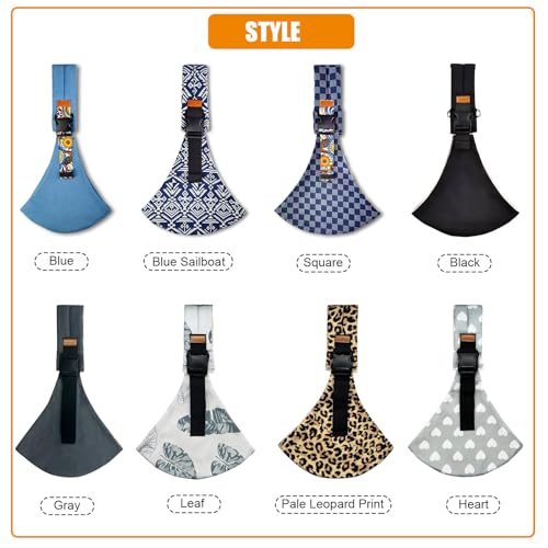 Marrlly Baby Carrier Newborn to Toddler, Toddler Carrier,Adjustable Baby Sling Carrier Non-Slip Hip Seat Carrier Carrying 10-30 lbs(Black)