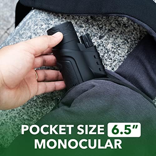 STARSCOPE Monocular G3 - Long-Range 10x42 High Powered Monocular | Small Monoculars for Bird Watching, Hunting, Sports, and More | Monoculars for Adults with BAK4 Prism