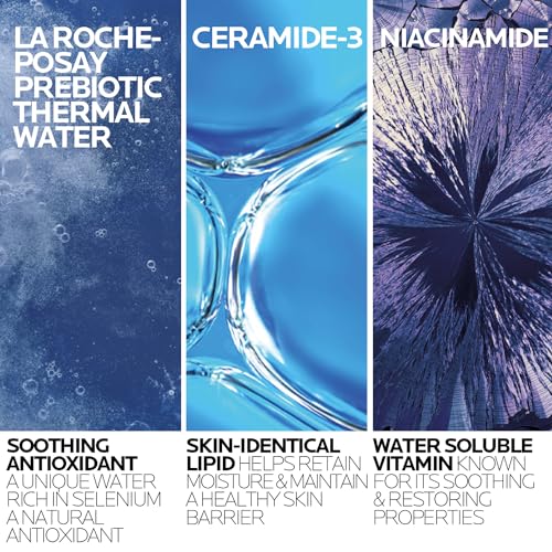 La Roche-Posay Toleriane Hydrating Gentle Face Cleanser, Hydrating Facial Cleanser With Niacinamide + Ceramides, Daily Face Wash For Dry Skin To Normal Skin, Sensitive Skin Tested, Fragrance Free