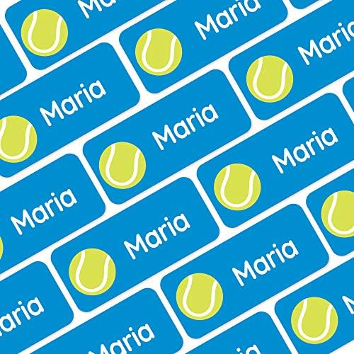 – Personalized Name Labels for Kids (120) – Waterproof & Durable Stickers for Clothing, School & Daycare Items - Sports