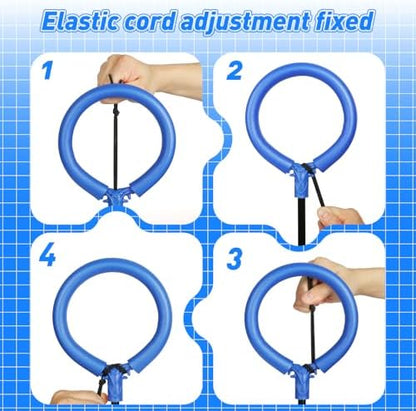 Skip Ball for Kids, Ankle Skip Ball Toy with Counter, Timer and Cal Calculator, Boys Birthday Gifts for Age 6 7 8 9 10+, Rechargeable Colorful Flash Wheel Skip Ball for Boys, Indoor Outdoor Toys