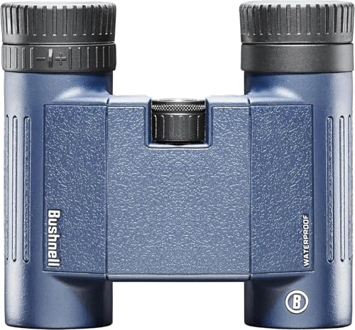 Bushnell H2O 8x25 Binoculars for Bird Watching – Compact and Waterproof with BaK-4 Prisms & Multi-Coated Optics – Lightweight for Hiking, Travel & Wildlife Viewing