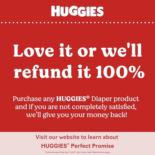 Huggies Size 3 Diapers, Little Movers Baby Diapers, Size 3 (16-28 lbs), 156 Count (6 packs of 26)