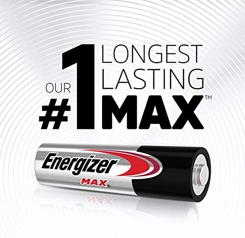 Energizer AA and AAA Batteries, 48 Count, Combo Pack Contains 24 Max Double A and 24 Max Triple A Batteries