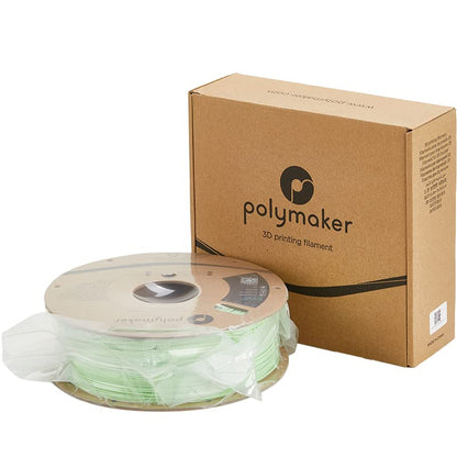 Polymaker PLA PRO Filament 1.75mm 1kg, Tough & High Rigidity Light Green 3D Printing Filament, PolyLite PLA PRO 3D Printer Filament 1.75mm, Print with Most 3D Printers