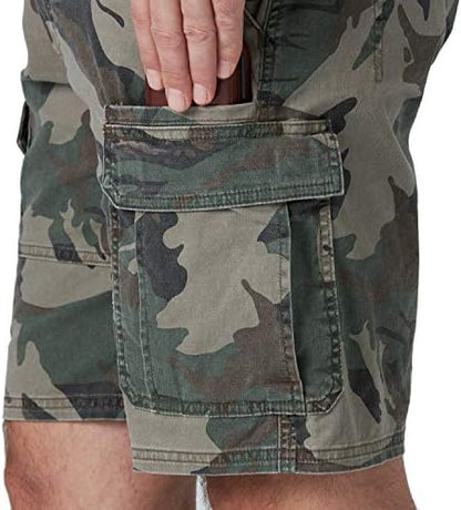 Wrangler Authentics Men's Classic Cargo Stretch Short