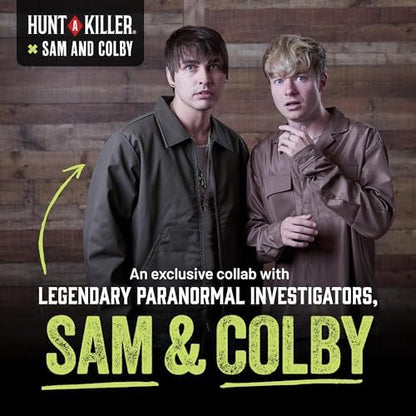 Hunt A Killer x Sam and Colby: The Haunting at Wicker Ridge – Immersive Paranormal Mystery Game, 90–120 Min Playtime, Ages 14+, Perfect for Fans of Ghost Hunting and Supernatural Thrillers