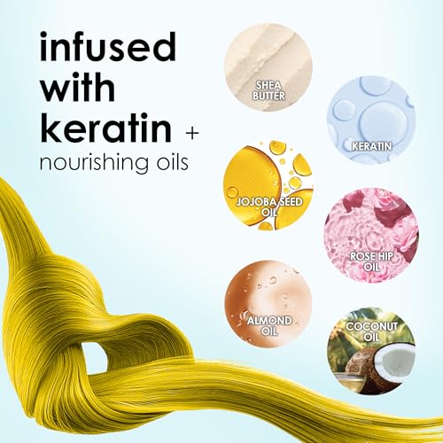 Keracolor Color + Clenditioner 3-in-1 Color-Depositing Conditioner, Gently Cleanses & Conditions, Semi-Permanent Hair Color, 23 Shades, 12 Fl Oz