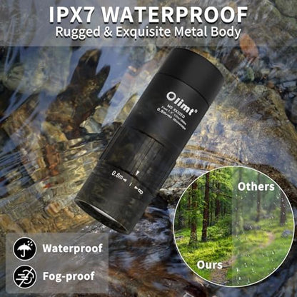 8x32 Monocular Telescope Mini Pocket Monocular Compact Monoculars for Adults