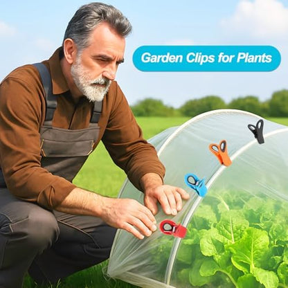 30 Pack Chip Clips Bag Clips, Multicolor Clips for Food Packages, Multipurpose Magnetic Clips, Chip Clips Bag Clips Food Clips, Refrigerator Magnet Clips Chip Clip, Bag Clips for Food Storage