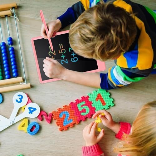 EooCoo Toys for Ages 3-6, Drawing Board 2 Pack, 10 Inch LCD Writing Tablet, Electronic Drawing Tablet, Girl/Boy Birthday Gift, Kids Toys, Drawing Pad Girls Gifts, Kids Travel Essential