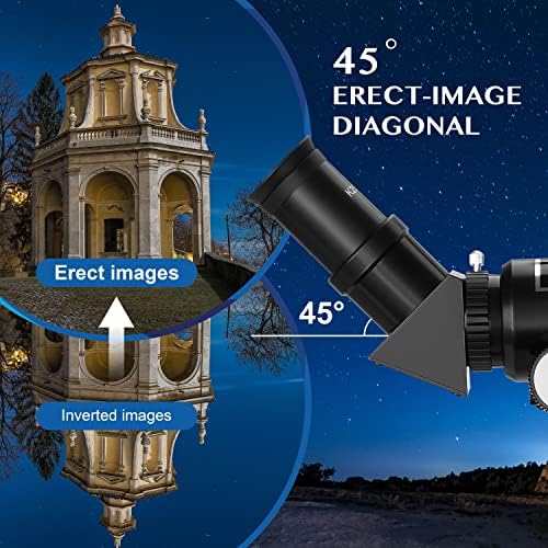 AOMEKIE 40070 Telescopes for Astronomy Beginners and Adults 70mm Astronomical Telescopes with Adjustable Tripod K6/25 Eyepieces Phone Adapter