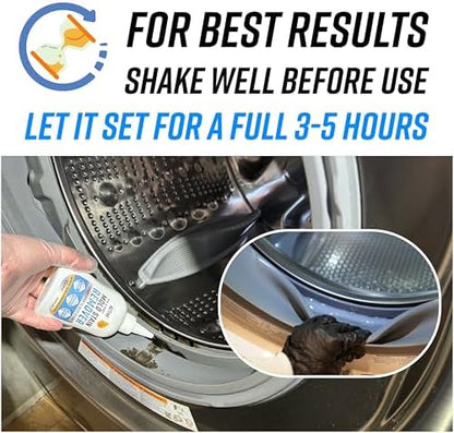 ACTIVE Mold Stain Remover Gel Cleaner Heavy Duty Stain Cleaner for Front Loader Washing Machine Seal, Bathroom Grout, Shower, Caulk - Front Load Washer Cleaning Solution - 7 Fl Oz