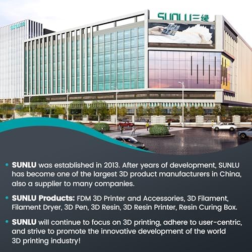 SUNLU PLA Filament 1.75mm, Premium PLA 3D Printer Filament, High Precision & Tangle-Free, 2-Pack (2kg Total, 1kg / Spool). (Black+Black)