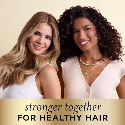 Pantene Shampoo & Conditioner Set, Smooth and Sleek - Frizz Control with Antioxidants, Nourishing for All Hair Types - Curly, Dry, Color-Treated, 52.8 Oz Total + Miracle Rescue Shot (0.5 Oz)