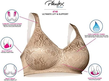 PLAYTEX 18 Hour Ultimate Lift and Support Wire-Free Bra