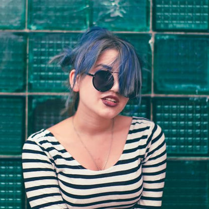 ARCTIC FOX Vegan and Cruelty-Free Semi-Permanent Hair Color Dye (8 Fl Oz, BLUE JEAN BABY)