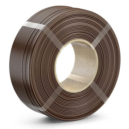 PETG Filament 1.75mm, 1kg(2.2lbs) SUNLU Refill 3D Printer Filament, 1.75mm Dimensional Accuracy +/- 0.02mm, CoffeeBrown