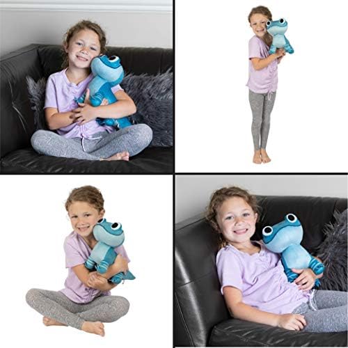 Disney Frozen 2 Salamander Kids Bedding Super Soft Plush Cuddle Pillow Buddy, "Official" Disney Product By Franco