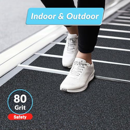 Lifegrip Anti Slip Traction Tape, 24 Inch x 38 Foot - Best Grip, Friction, Abrasive Adhesive for Stairs, Tread Step, Indoor, Outdoor (Tape, 24" X 38')