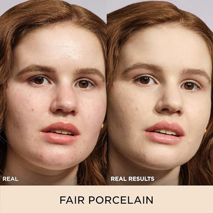 IT Cosmetics CC+ Cream - Full-Coverage Foundation With SPF 50, Color Corrector & Anti-Aging Serum, Formulated With Niacinamide & Hyaluronic Acid, Natural Finish, For All Skin Types, 1.08 fl oz