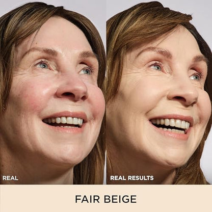 IT Cosmetics CC+ Cream - Full-Coverage Foundation With SPF 50, Color Corrector & Anti-Aging Serum, Formulated With Niacinamide & Hyaluronic Acid, Natural Finish, For All Skin Types, 1.08 fl oz