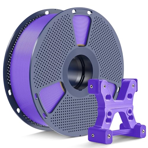 PETG Filament 1.75mm 2025 Upgrade Spool Compatible with Bambulab Refill Filament, 1kg(2.2lbs) SUNLU PETG 3D Printer Filament, 1.75mm Dimensional Accuracy +/- 0.02mm, LavenderPurple