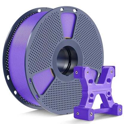 PETG Filament 1.75mm 2025 Upgrade Spool Compatible with Bambulab Refill Filament, 1kg(2.2lbs) SUNLU PETG 3D Printer Filament, 1.75mm Dimensional Accuracy +/- 0.02mm, LavenderPurple