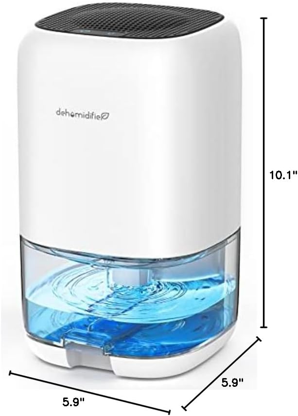 Dehumidifier,TABYIK 35 OZ Small Dehumidifiers for Room for Home, Quiet with Auto Shut Off, Dehumidifiers for Bedroom (280 sq. ft), Bathroom, RV, Closet