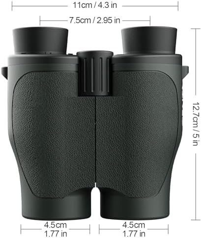 20x32 Compact Binoculars for Bird Watching - OPAITA High Powered Small Binoculars for Adults Kids with Low Light Vision for Hunting Cruise Trip Travel Concert Hiking Green