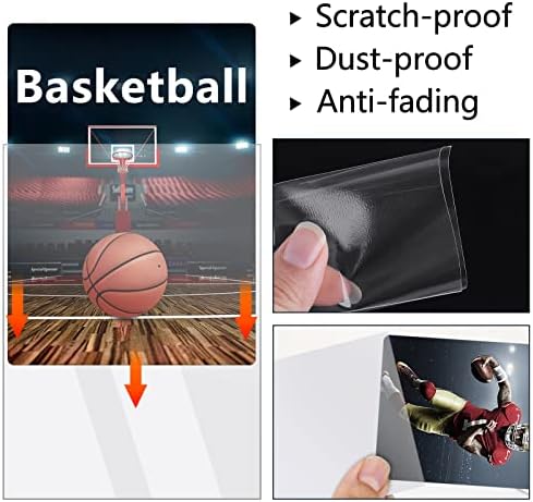 Mlikero 1000 Count Card Sleeves, Baseball Card Sleeves for Standard Cards, 10 Colors Trading Cards Sleeves Fit for MTG, Football Card, Sports Cards, Game Cards