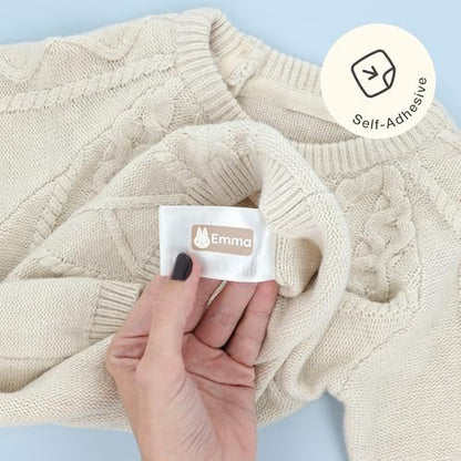 – Personalized Name Labels for Kids (120) – Waterproof & Durable Stickers for Clothing, School & Daycare Items - Babyanimals