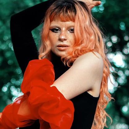 Arctic Fox Semi-Permanent Hair Dye, Vegan & Cruelty-Free, Pastel Peach Prosecco, Ammonia-Free, Conditioning Color for Platinum Hair, 8 Fl Oz (Pack of 2)