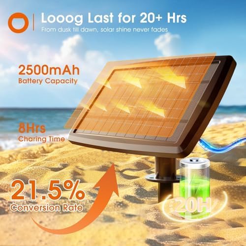 addlon 54FT(48+6) Solar String Lights Outdoor Waterproof with USB Charging & Remote Control - Dimmable Solar Power Patio Lights with LED Bulbs for Porch, Garden, Yard, Market, Bistro - Last for 20+Hrs