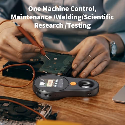 Microscope for Adult-2.0 Inch IPS Screen 100X Pocket Microscope, 3-Level Adjustable LED Lights Portable Handheld Mini Microscope,USB Connection to PC