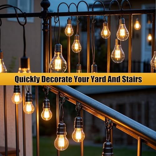 DIYMAG Outdoor Hooks for Hanging String Lights, Balck Magnetic Hooks Strong 30lbs+ Hanging Party Light Wall Cable for Outside Cruise Cabin Refrigerator Fridge Grills Must Have 60PCS