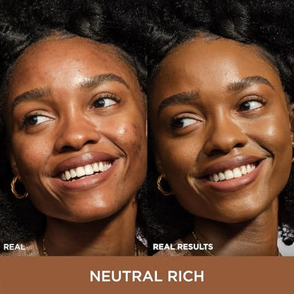 IT Cosmetics CC+ Cream - Full-Coverage Foundation With SPF 50, Color Corrector & Anti-Aging Serum, Formulated With Niacinamide & Hyaluronic Acid, Natural Finish, For All Skin Types, 1.08 fl oz