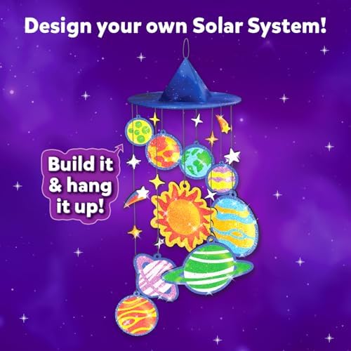 Skillmatics Foil Fun Solar System - Space Art & Craft Kit for Kids, Mess-Free Fun, Creative Activity, DIY Decor, Gifts for Boys & Girls Ages 4, 5, 6, 7, 8, 9, 10, 11, 12