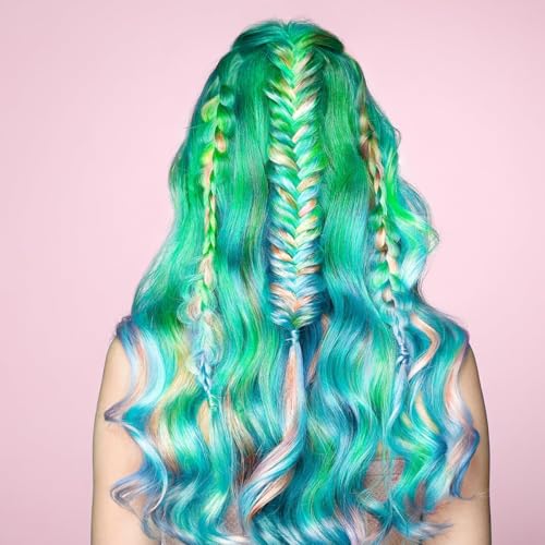 Arctic Fox Semi-Permanent Hair Dye, Vegan & Cruelty-Free, Ammonia-Free, Conditioning, Vibrant Iris Green, For All Hair Types, 8 Fl Oz (Pack of 2)