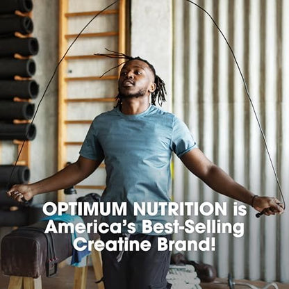 Optimum Nutrition Micronized Creatine Monohydrate Powder, Unflavored, 120 Servings, 600 Grams (Packaging May Vary)