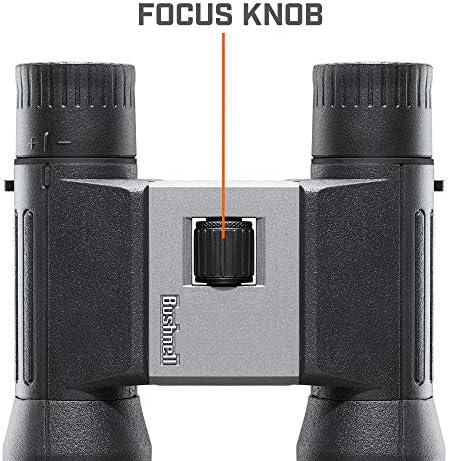 Bushnell PowerView 2 Binoculars, High-Definition Binoculars with Multi-Coated Lenses, Durable Aluminum Alloy Chassis, Wide Field of View, Ideal for Wildlife Observation, Hiking and Sporting Events